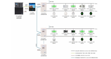 消防应急照明与疏散指示系统示意图